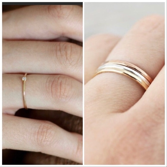 Jewelry - Gold Filled Stacking Rings